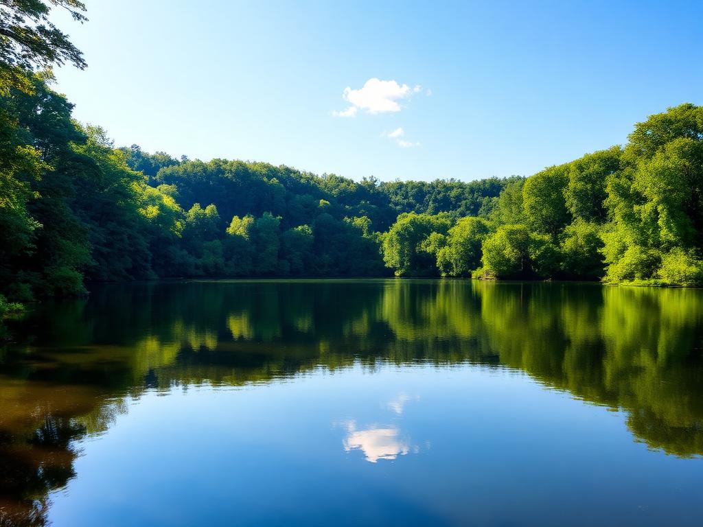 Radnor Lake State Park in Brentwood Estates, Tennessee