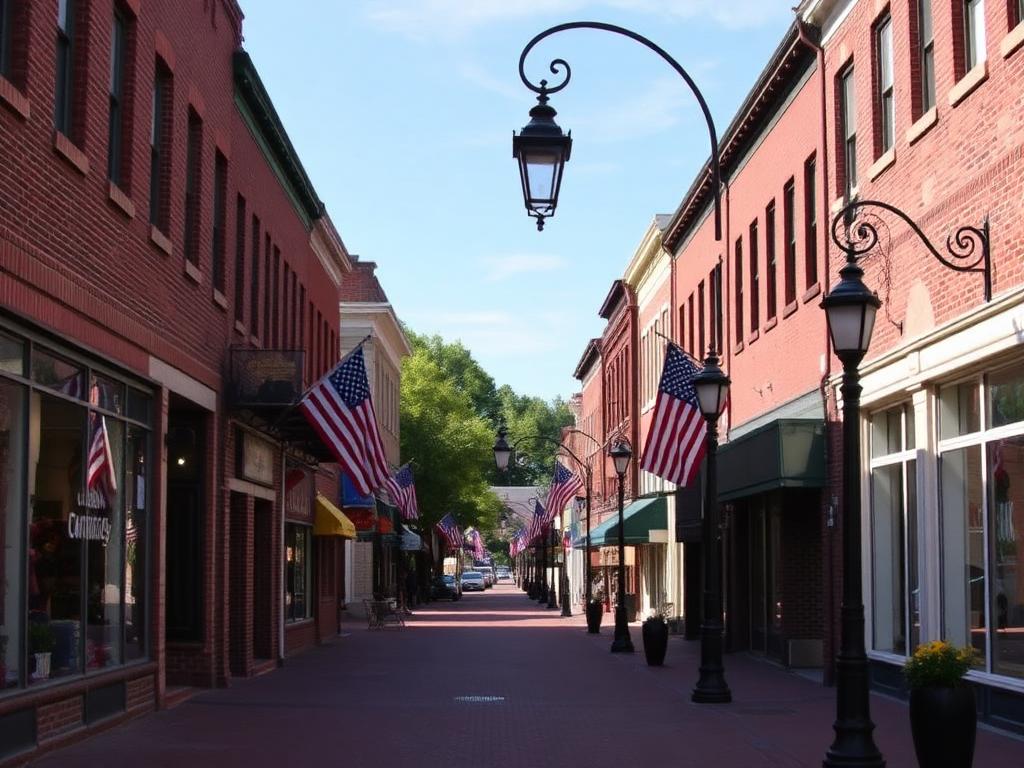 Historic Downtown Franklin in Franklin, Tennessee