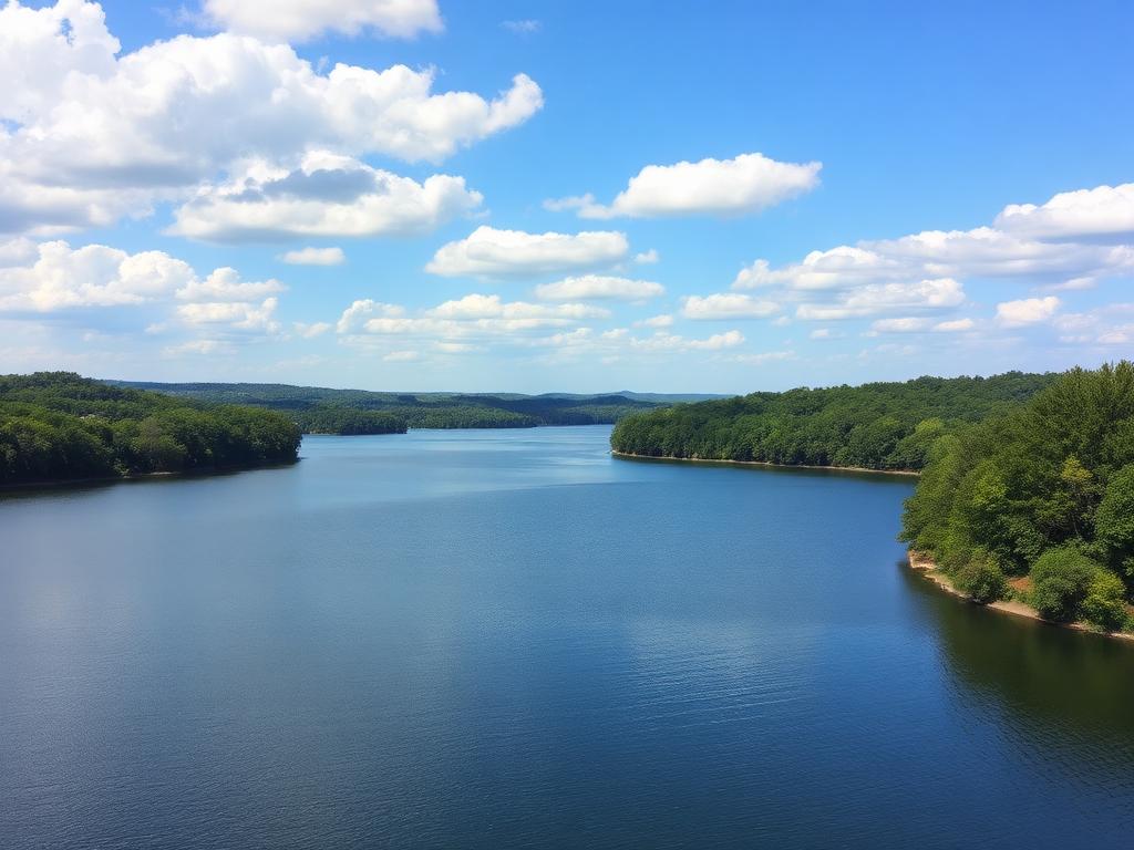Percy Priest Lake in La Vergne, Tennessee