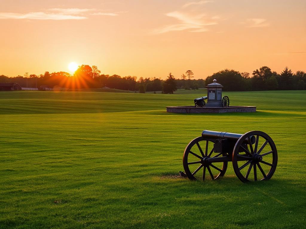 Stones River National Battlefield in Murfreesboro, Tennessee